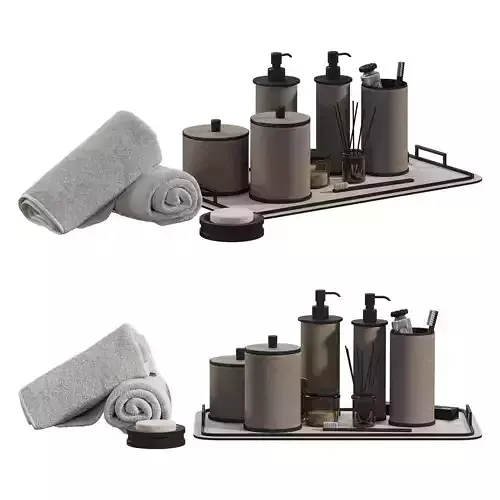 Bathroom Accessories by RUDI 3D model