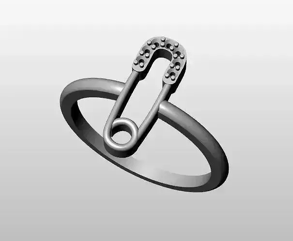 pin ring 3D print model