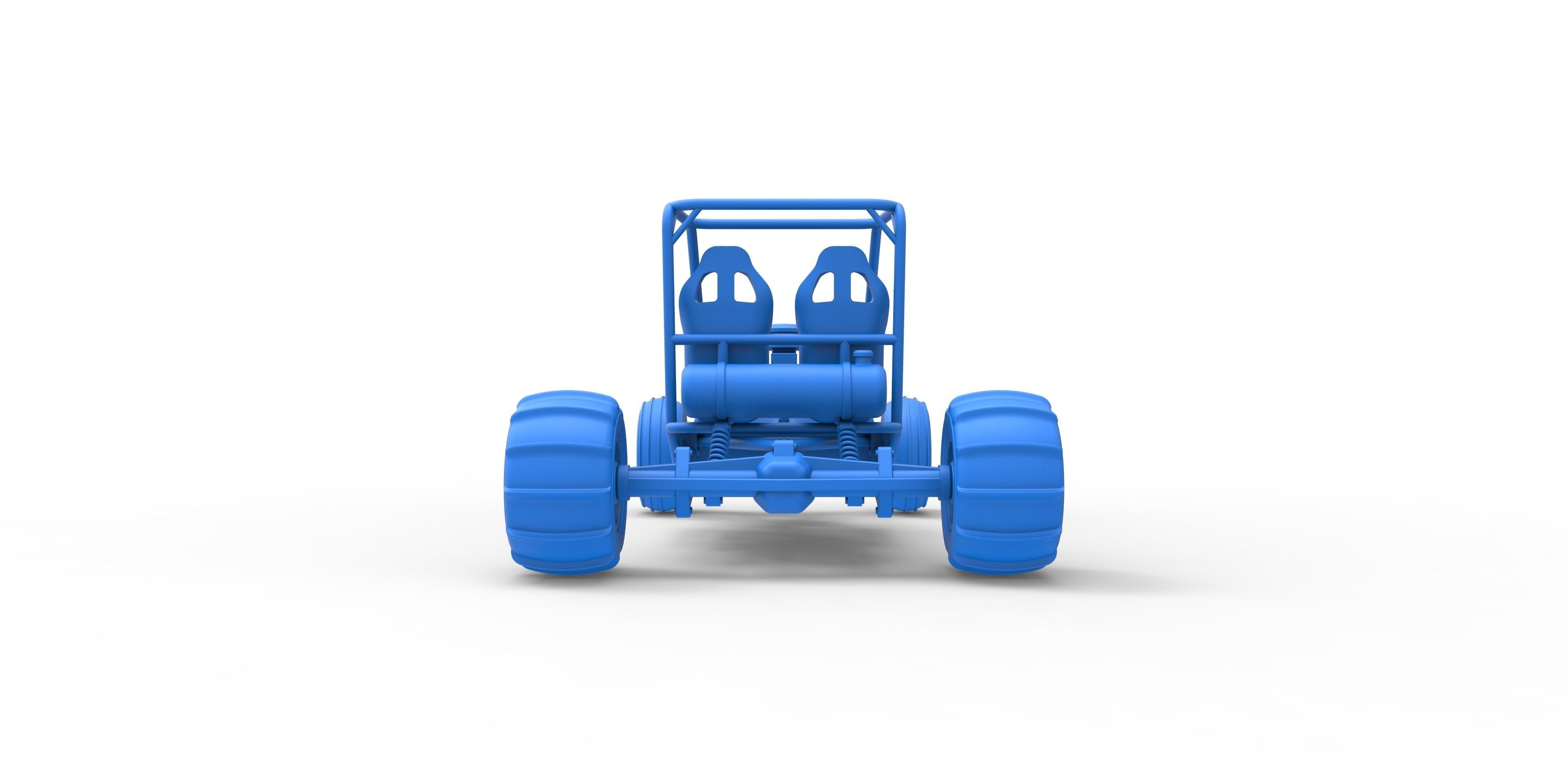 Old school water pumper Sand buggy Version 2 Scale 1 to 25 3D print model_28