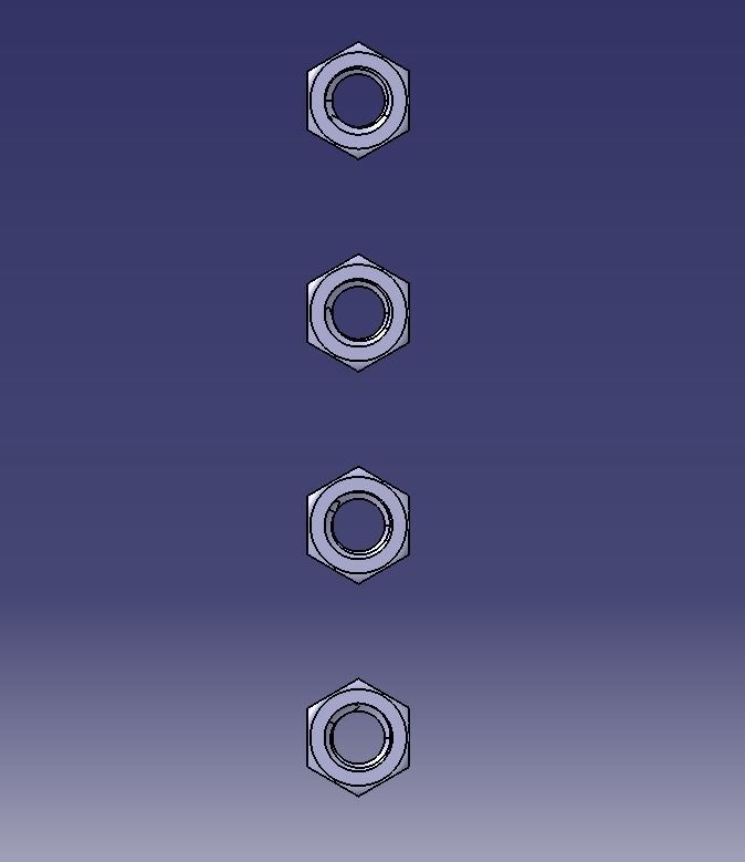 M16 Stud Connector 3D print model_20