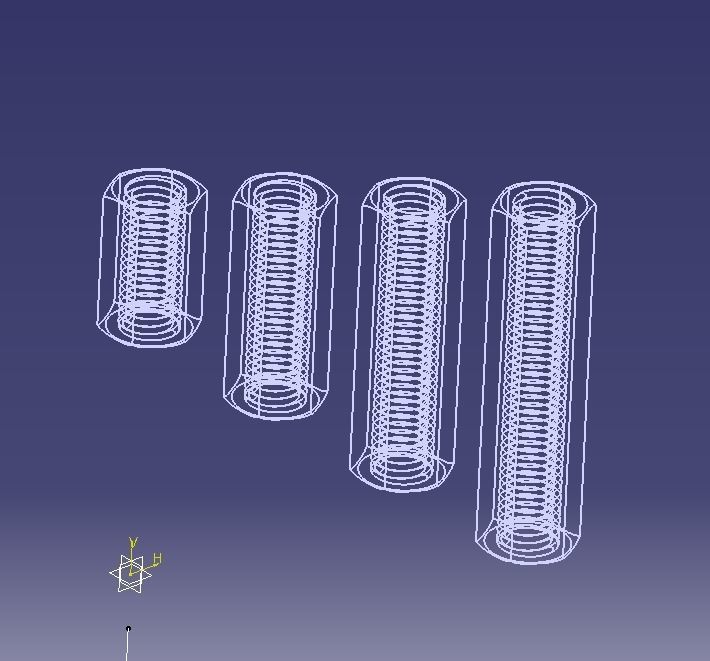 M16 Stud Connector 3D print model_23