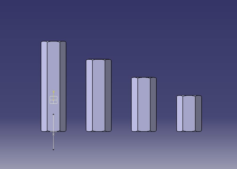 M16 Stud Connector 3D print model_3