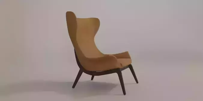 Armchairs wing chair leather