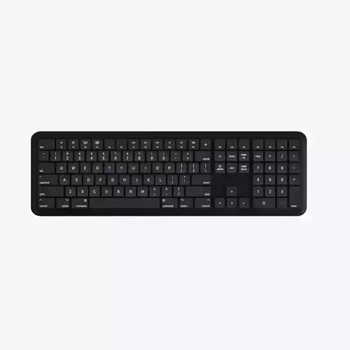 Computer Keyboard Low-poly 3D model