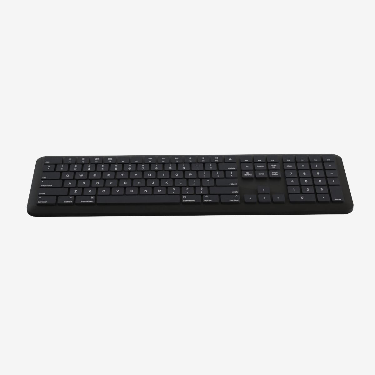 Computer Keyboard Low-poly 3D model_3