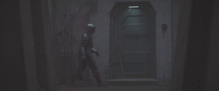 Nevarro Imperial Door 1-6 scale Hottoys 3D print model_13