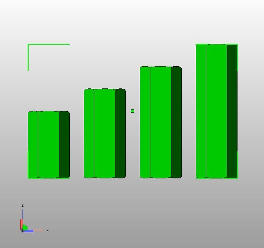 M22 Hexagonal Stud Connector 3D print model_15