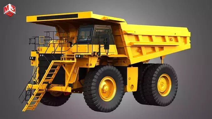 785C - Off-Highway - Mining Dump Truck 3D model