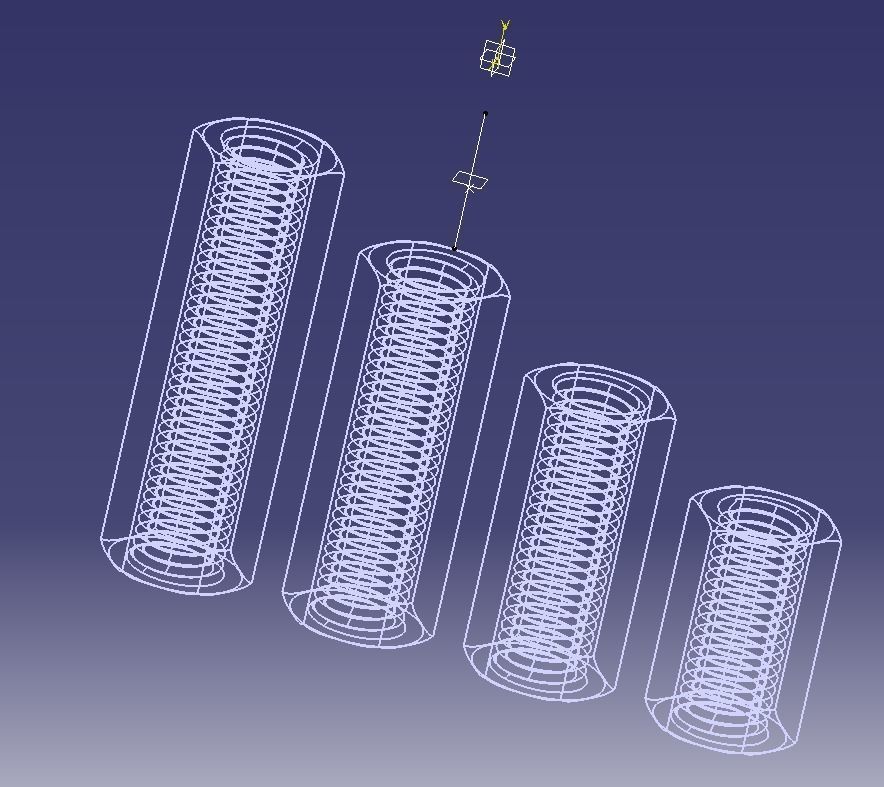 M24 Hexagonal Stud Connector 3D print model_7