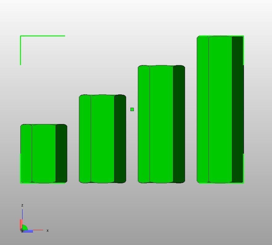 M27 Hexagonal Stud Connector 3D print model_15