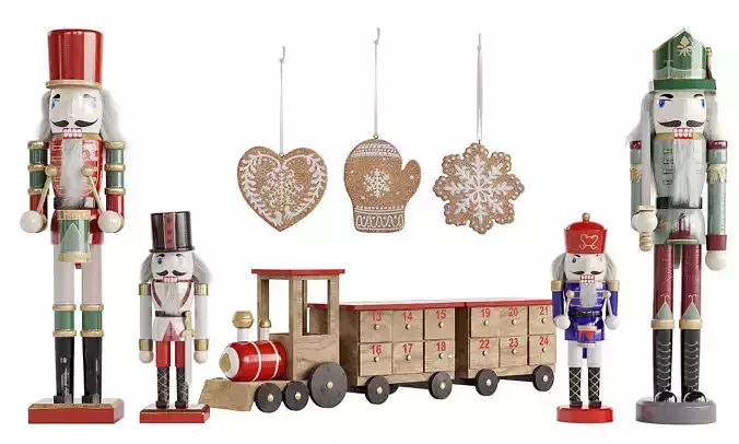 Christmas Pack 02 RM 3D model