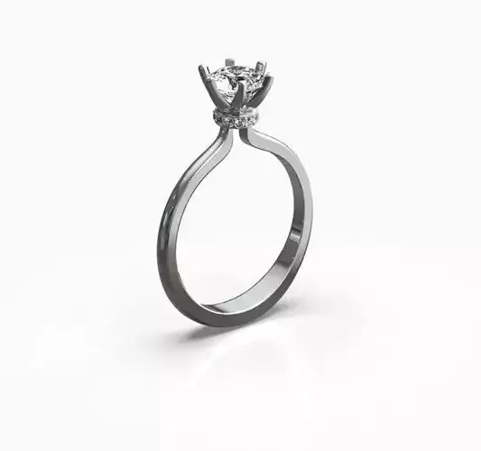 Engagement Solitaire Ring
