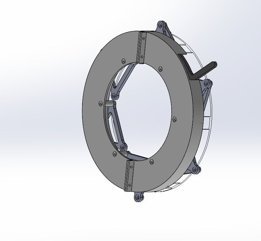 Iris Mechanism 3D print model_4