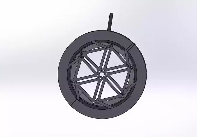 Iris Mechanism 3D print model