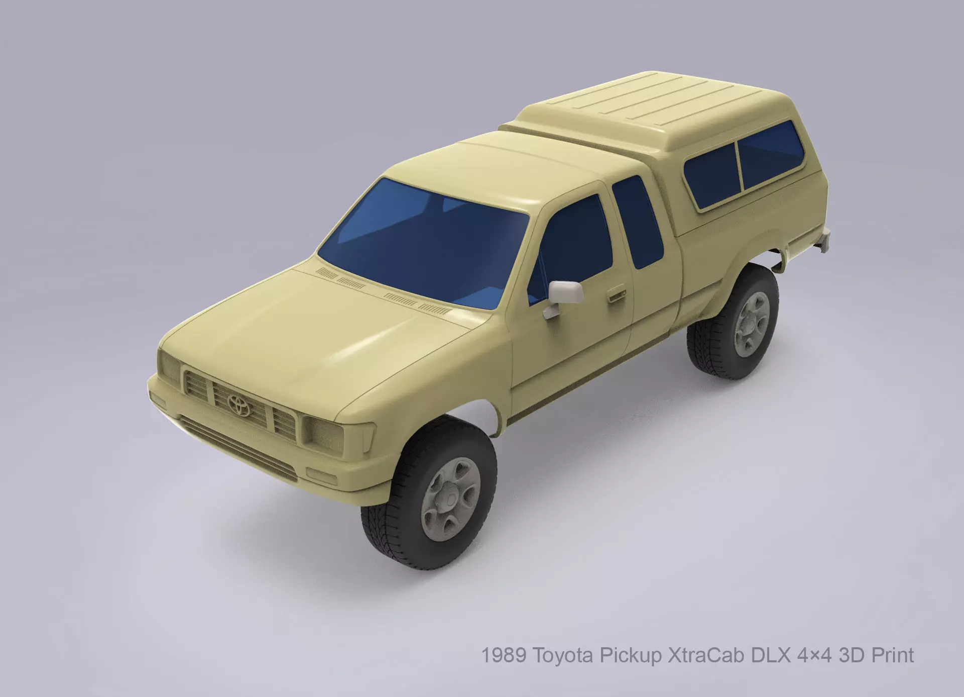 1989 Toyota Pickup 3D print model_0