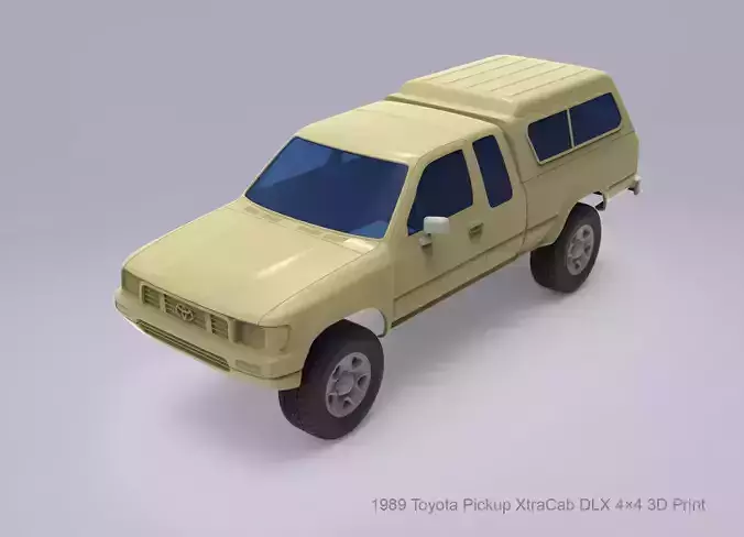 1989 Toyota Pickup 3D print model