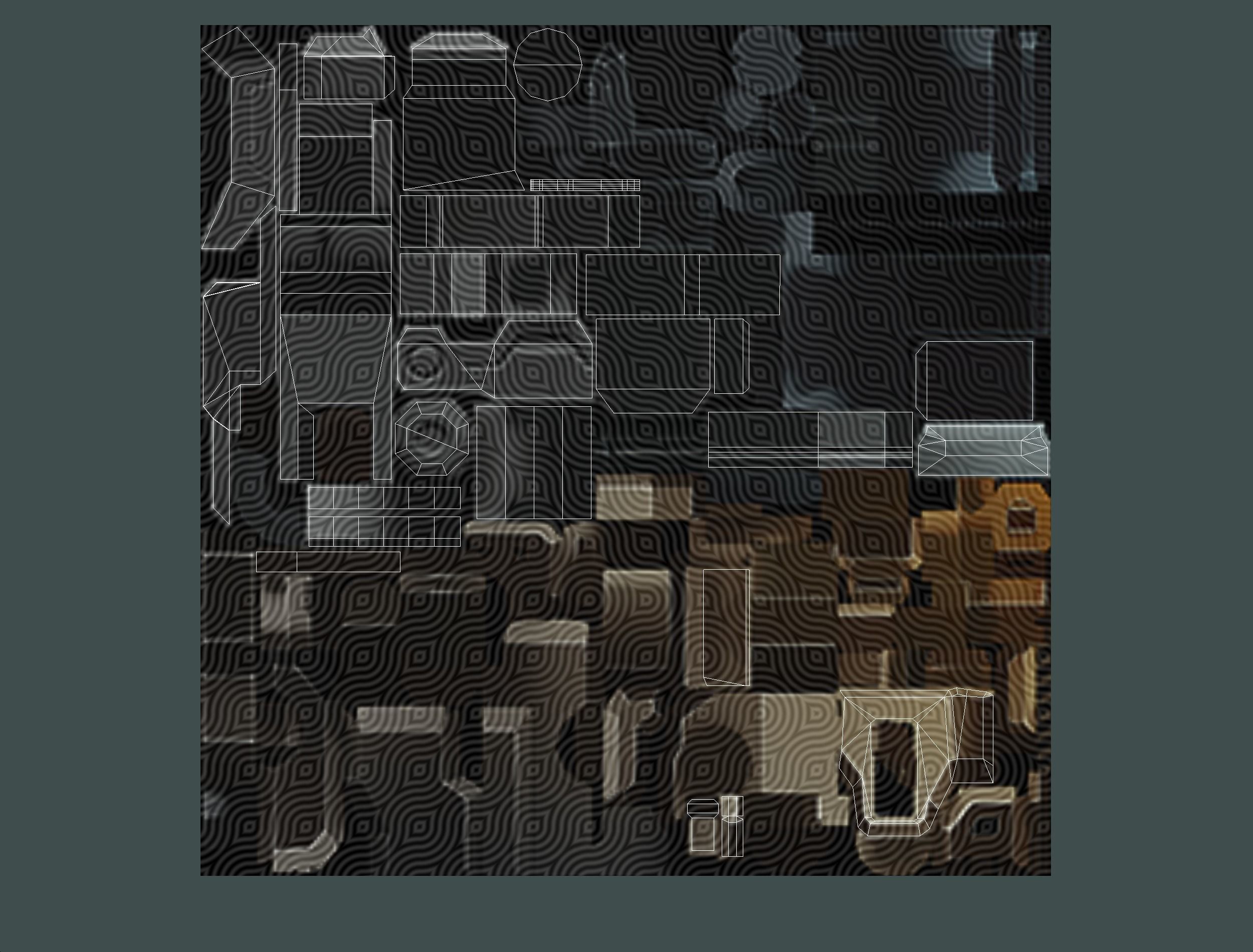 isometrical WareHouse platform upgrade 03 Low-poly 3D model_22