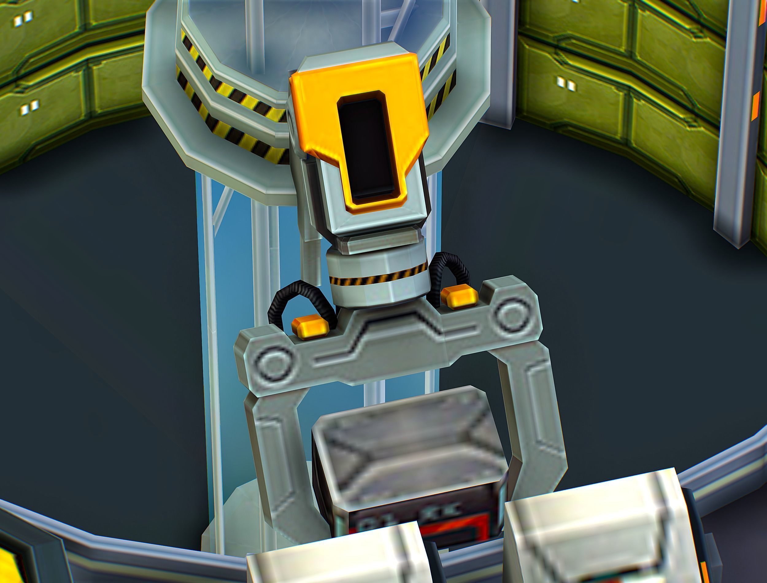 isometrical WareHouse platform upgrade 03 Low-poly 3D model_12