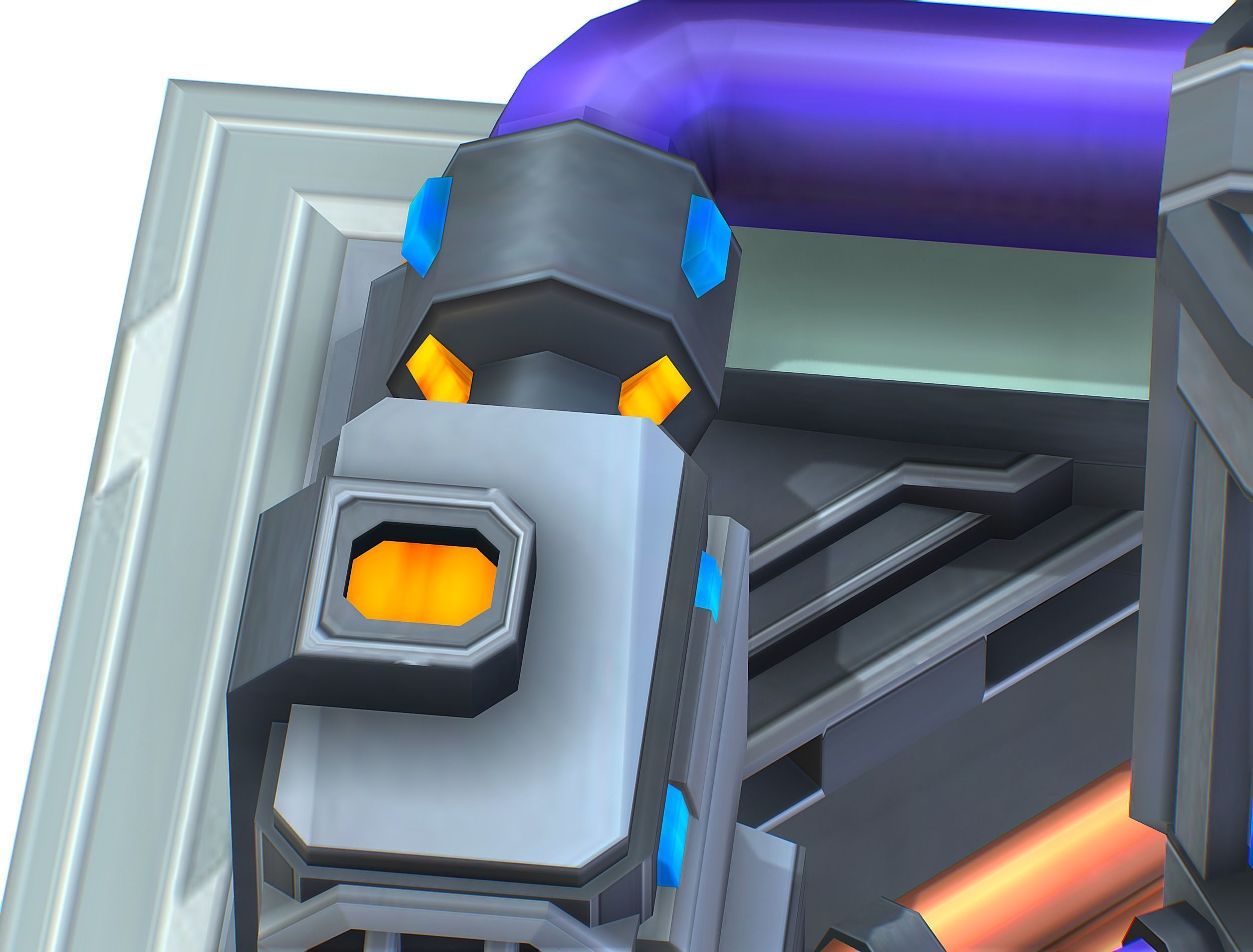 isometrical fuel rig platform station upgrade 4 Low-poly 3D model_10