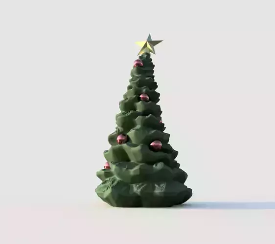 CHRISTMAS TREE SCULPTURE 3D print model