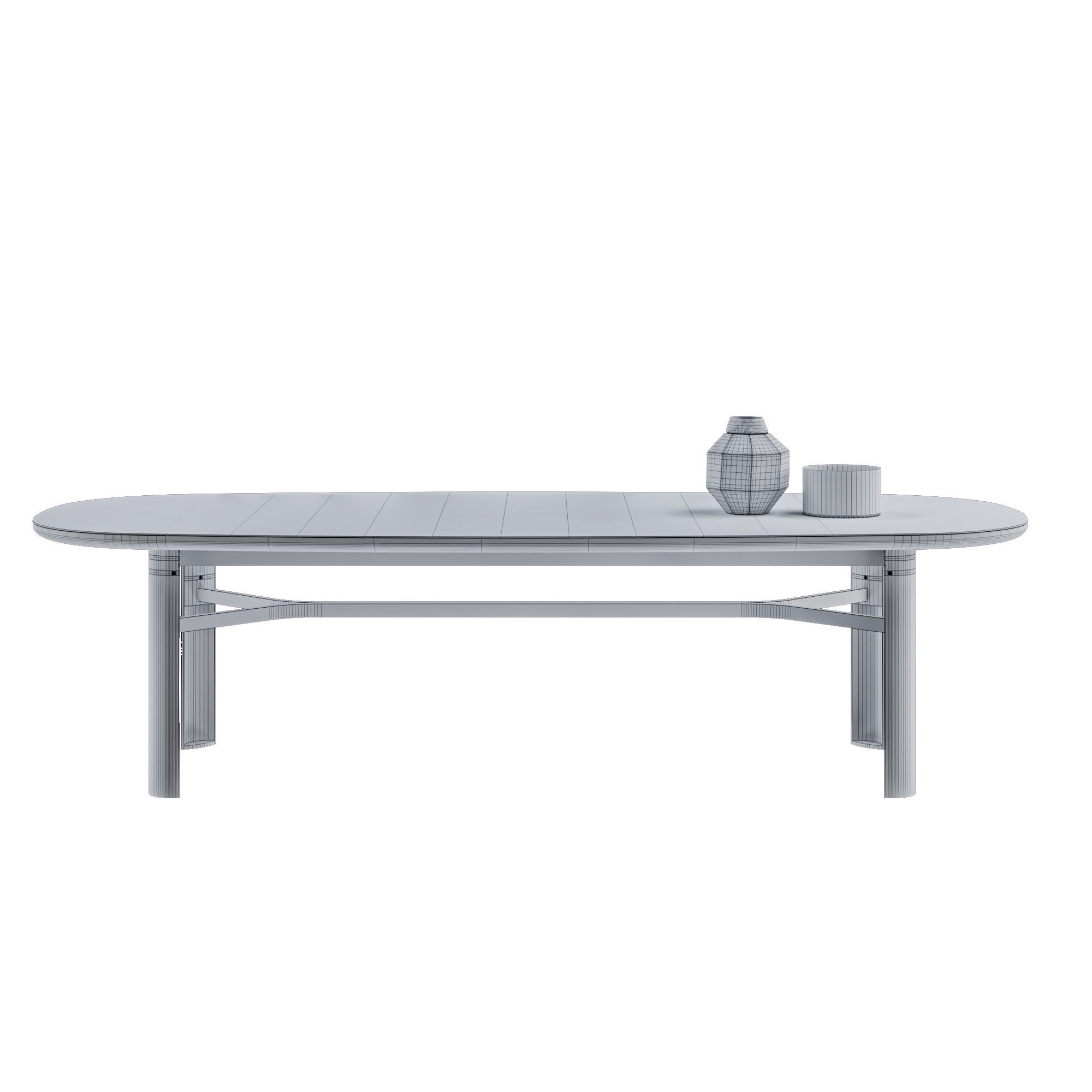 Minotti Dan table 3D model_3