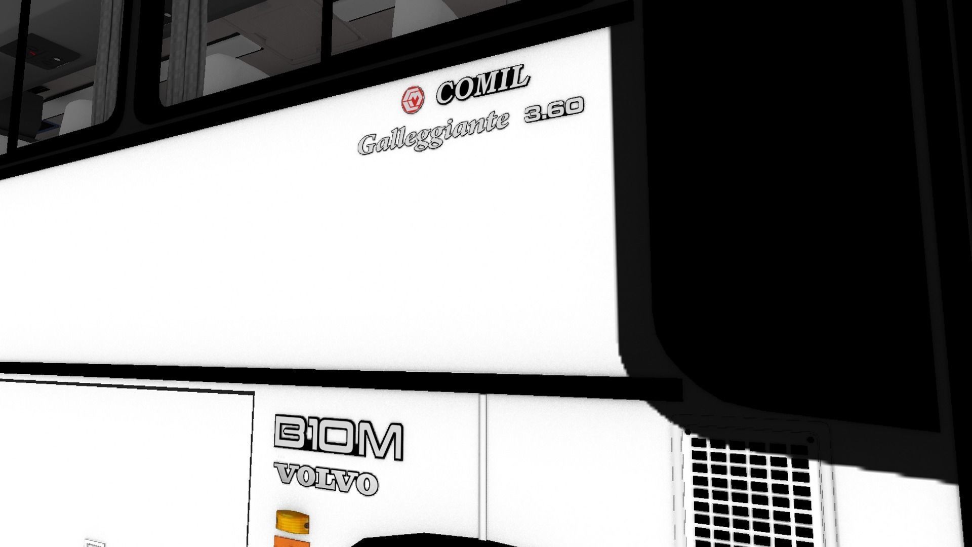 Comil Galleggiante Volvo B10M Low-poly 3D model_9