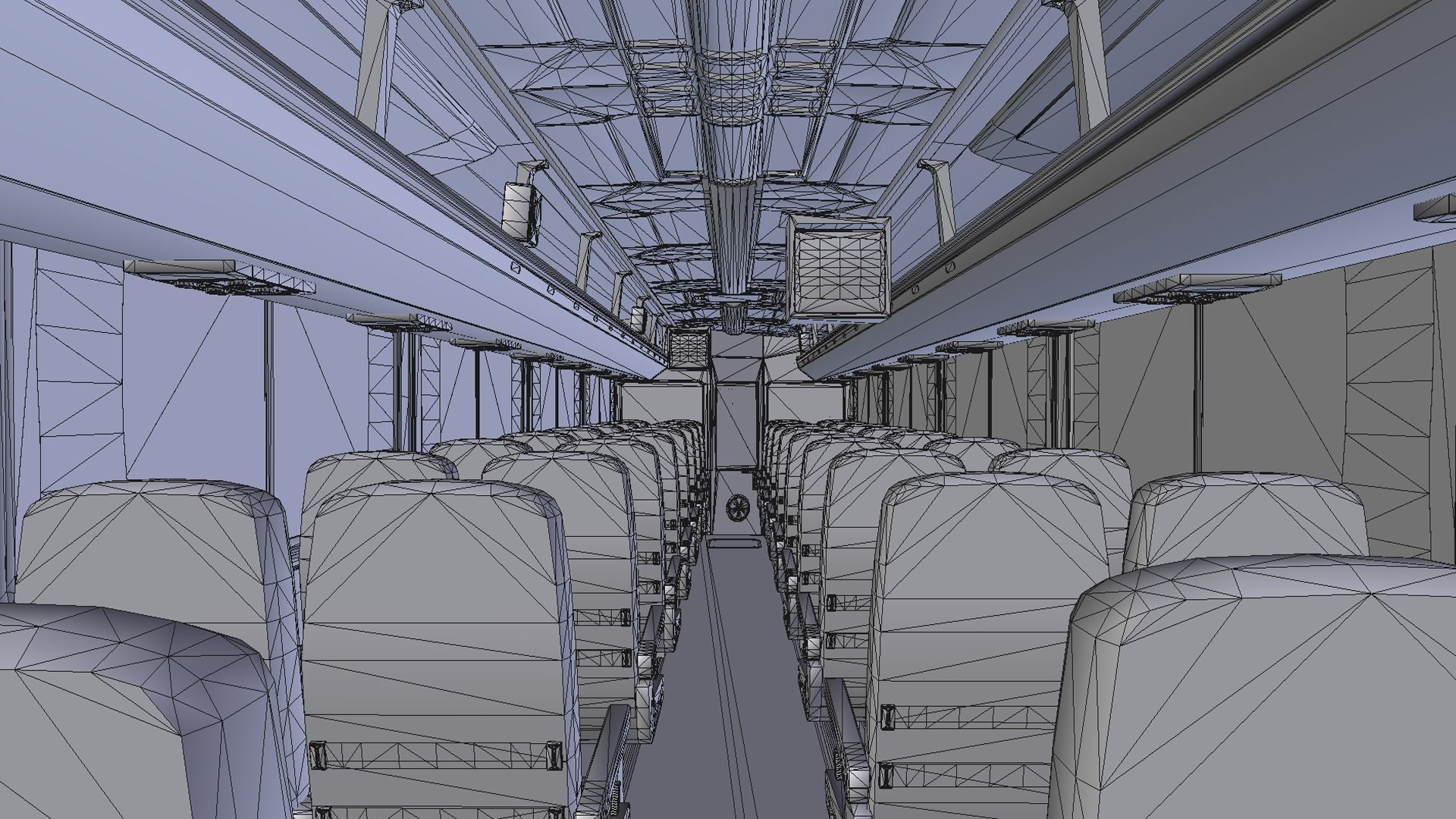 Comil Galleggiante Volvo B10M Low-poly 3D model_21
