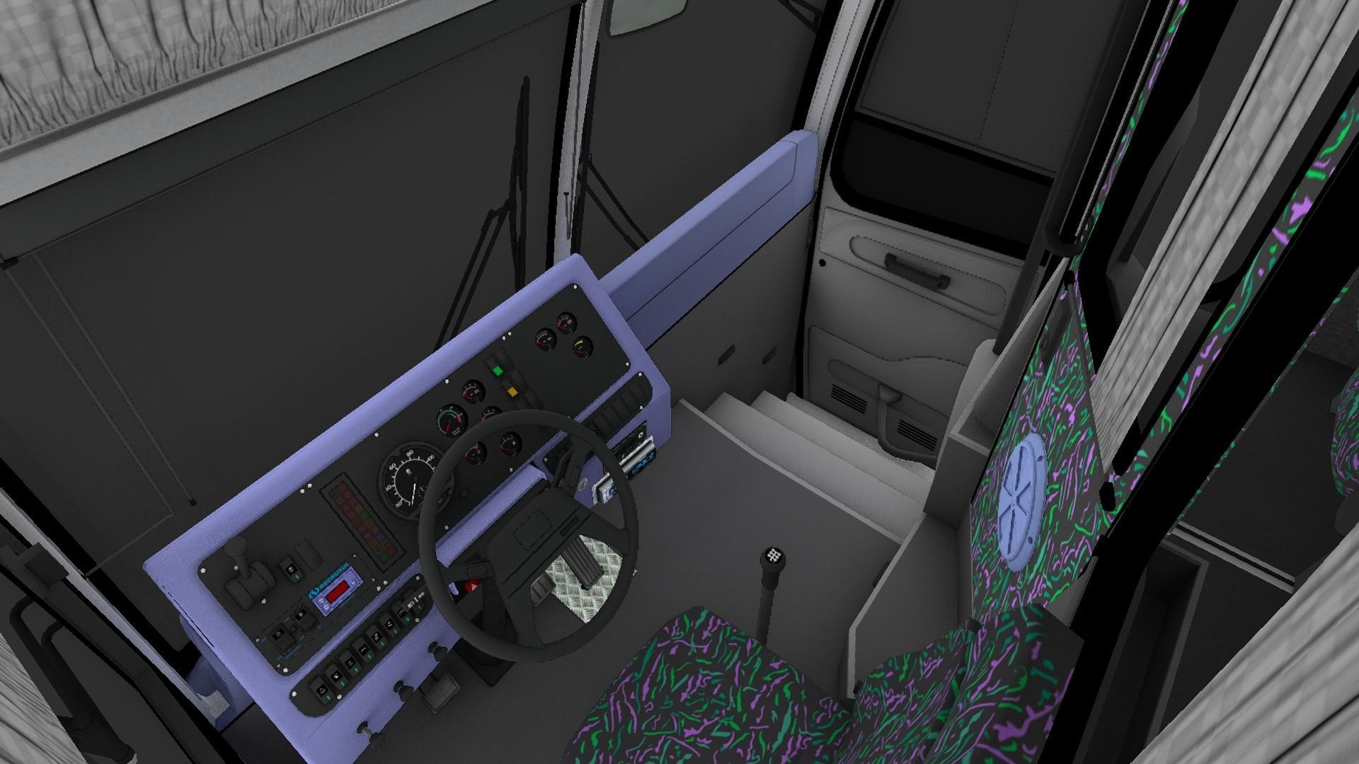 Comil Galleggiante Volvo B10M Low-poly 3D model_12