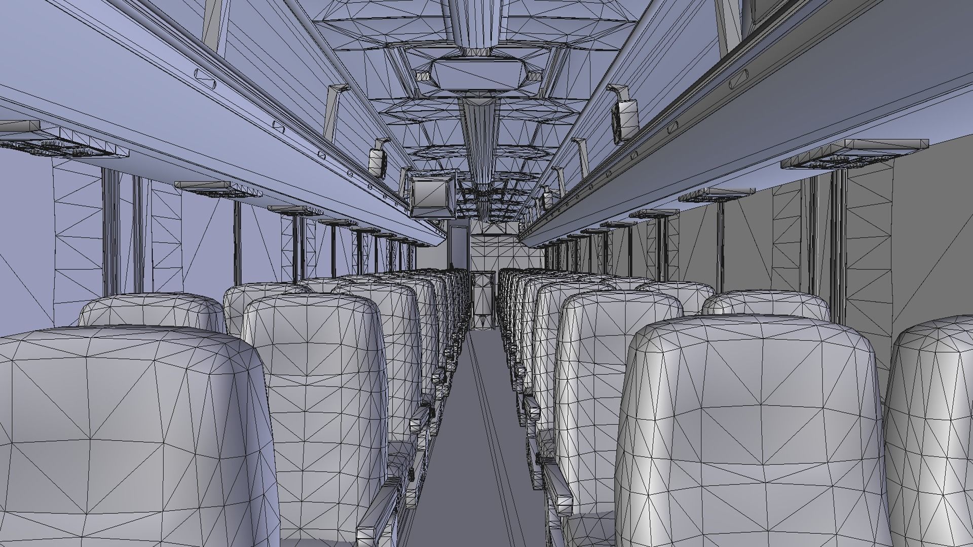 Comil Galleggiante Volvo B10M Low-poly 3D model_20