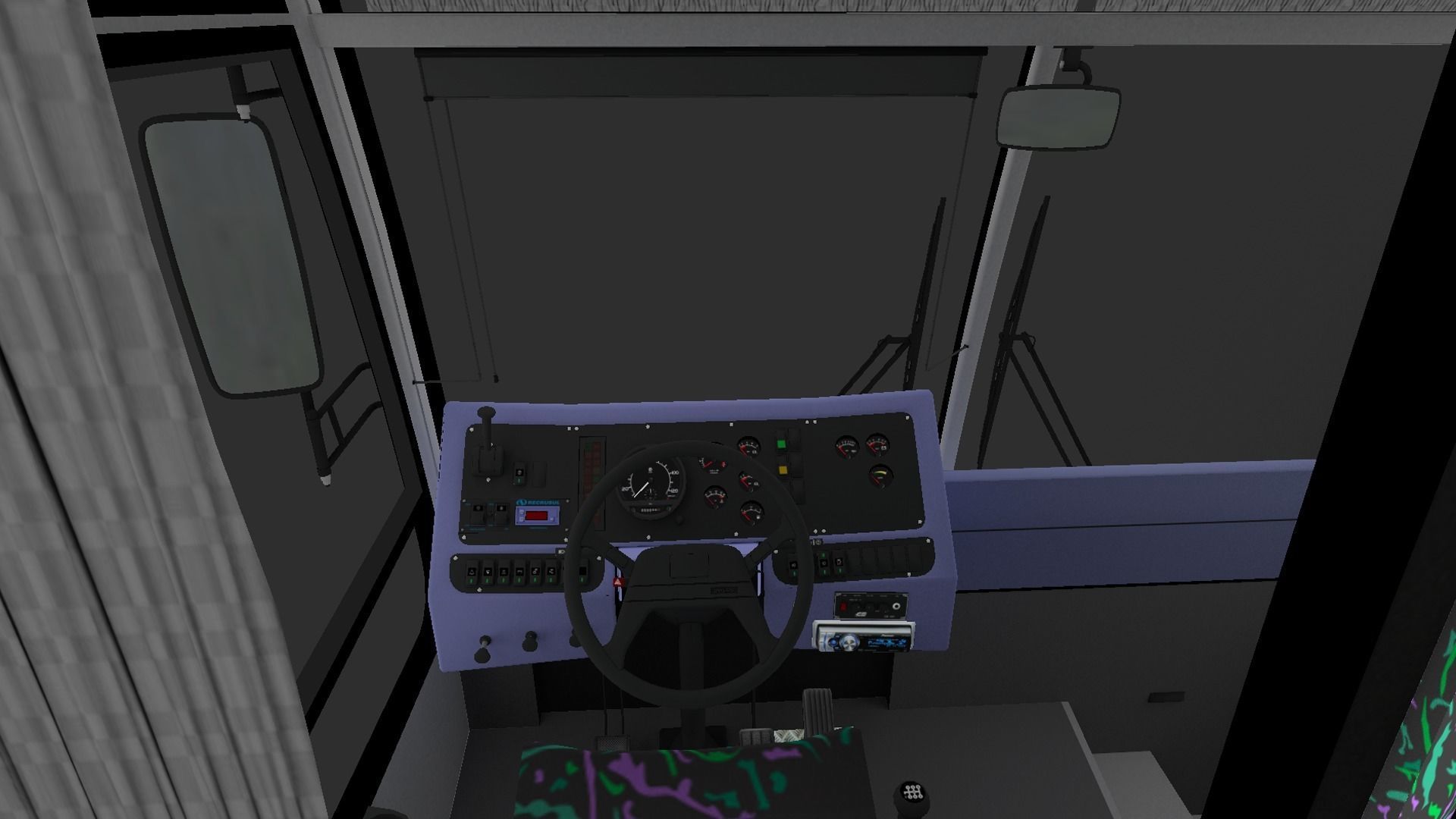 Comil Galleggiante Volvo B10M Low-poly 3D model_11