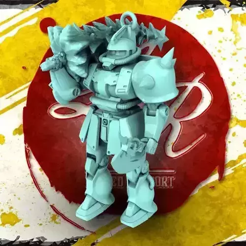 BATTLESUIT CHRISTMAS ORNAMENT 3D print model