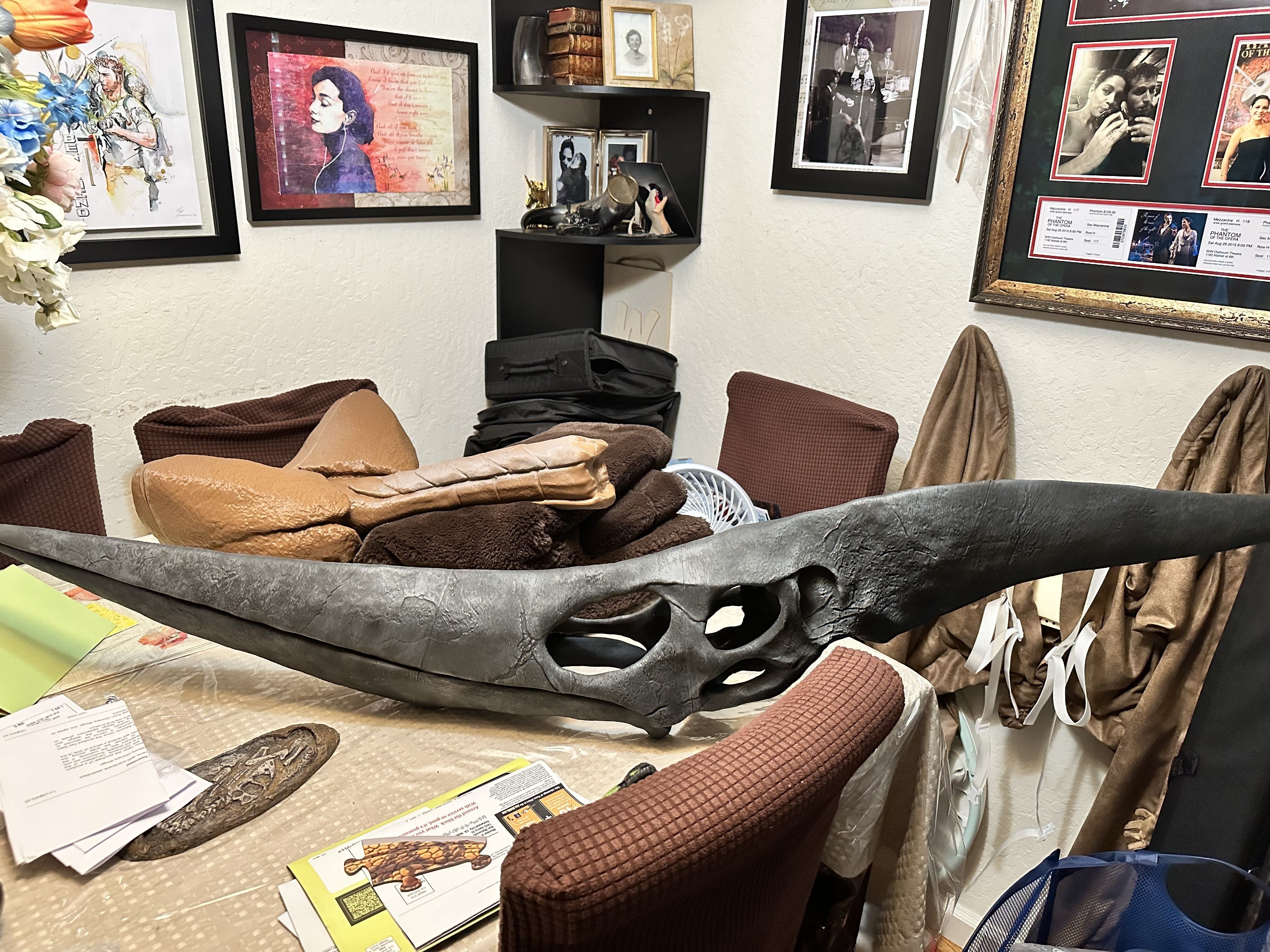 Pteranodon Skull 3d Print Model 3D print model_2