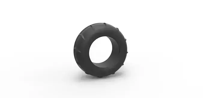 Dune buggy front tire 12 Scale 1 to 25