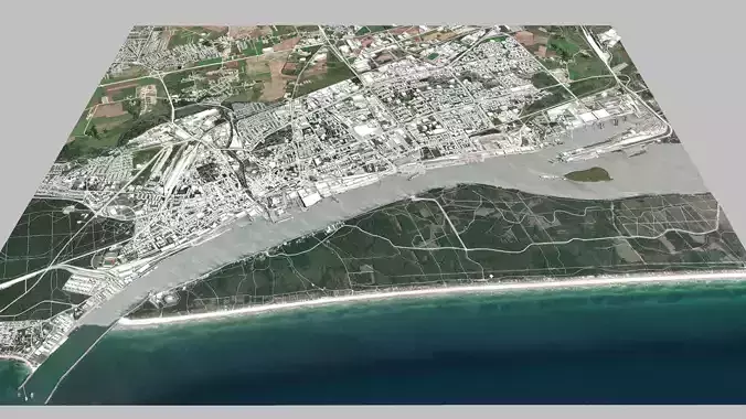 Cityscape Klaipeda Lithuania