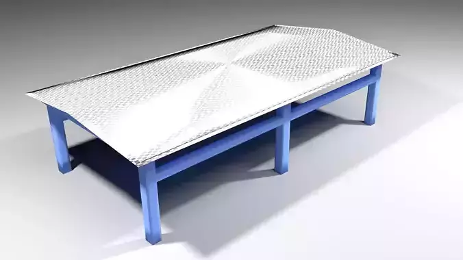 Warehouse 2 metal table