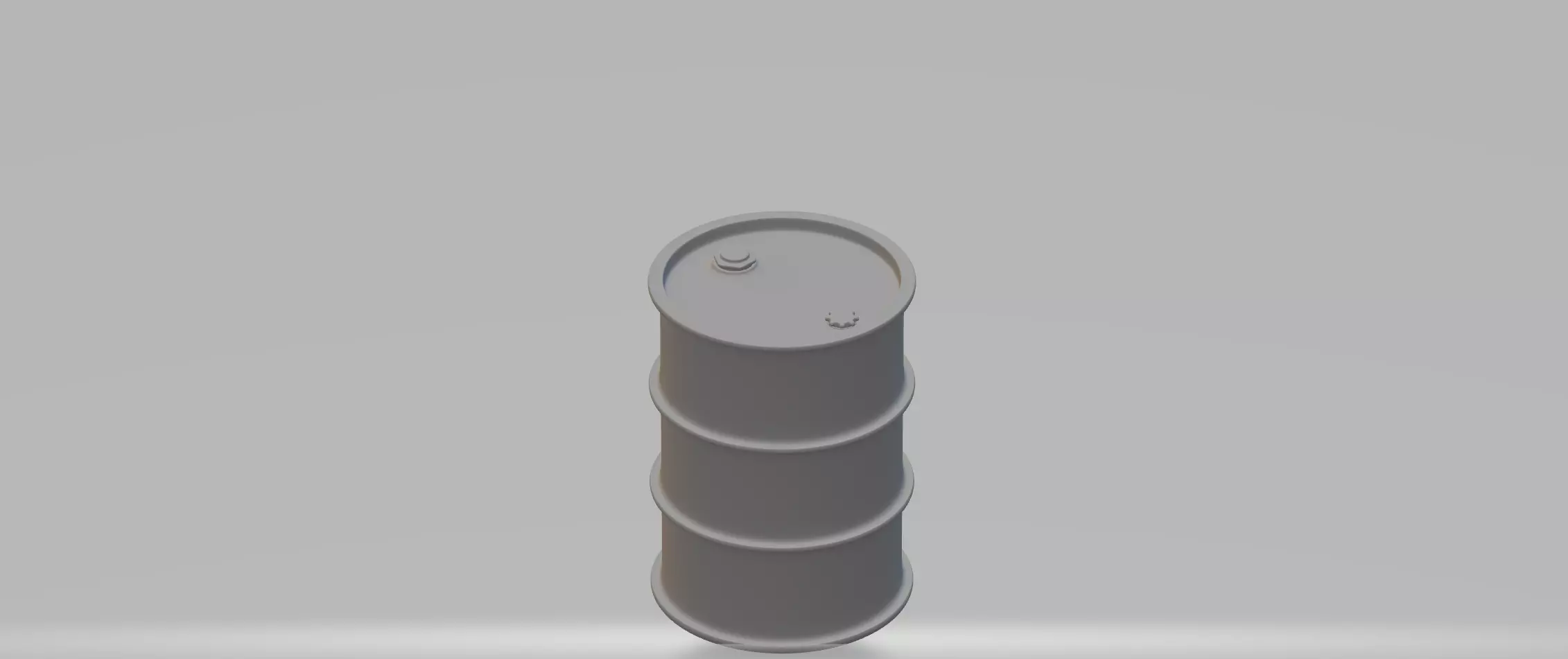 Barrel 2 oil Free 3D print model