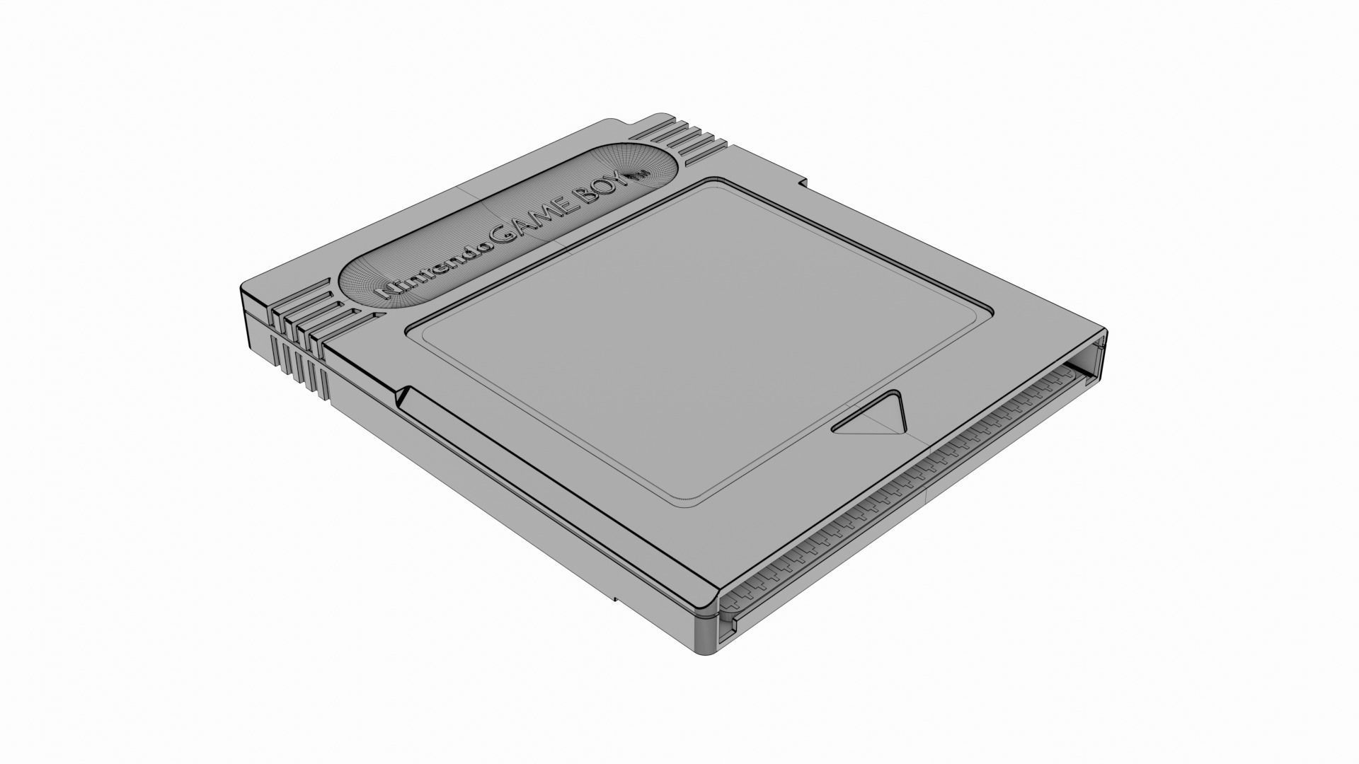 Cartridge Gameboy Color 3D model_40