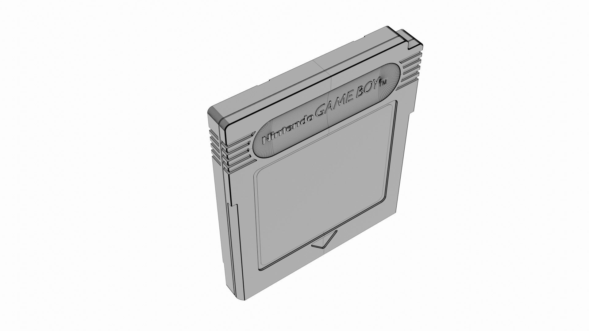 Cartridge Gameboy Color 3D model_30