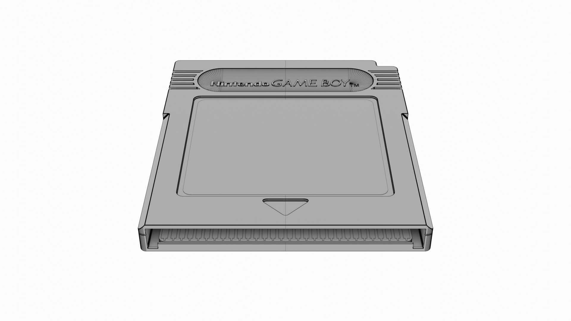 Cartridge Gameboy Color 3D model_33