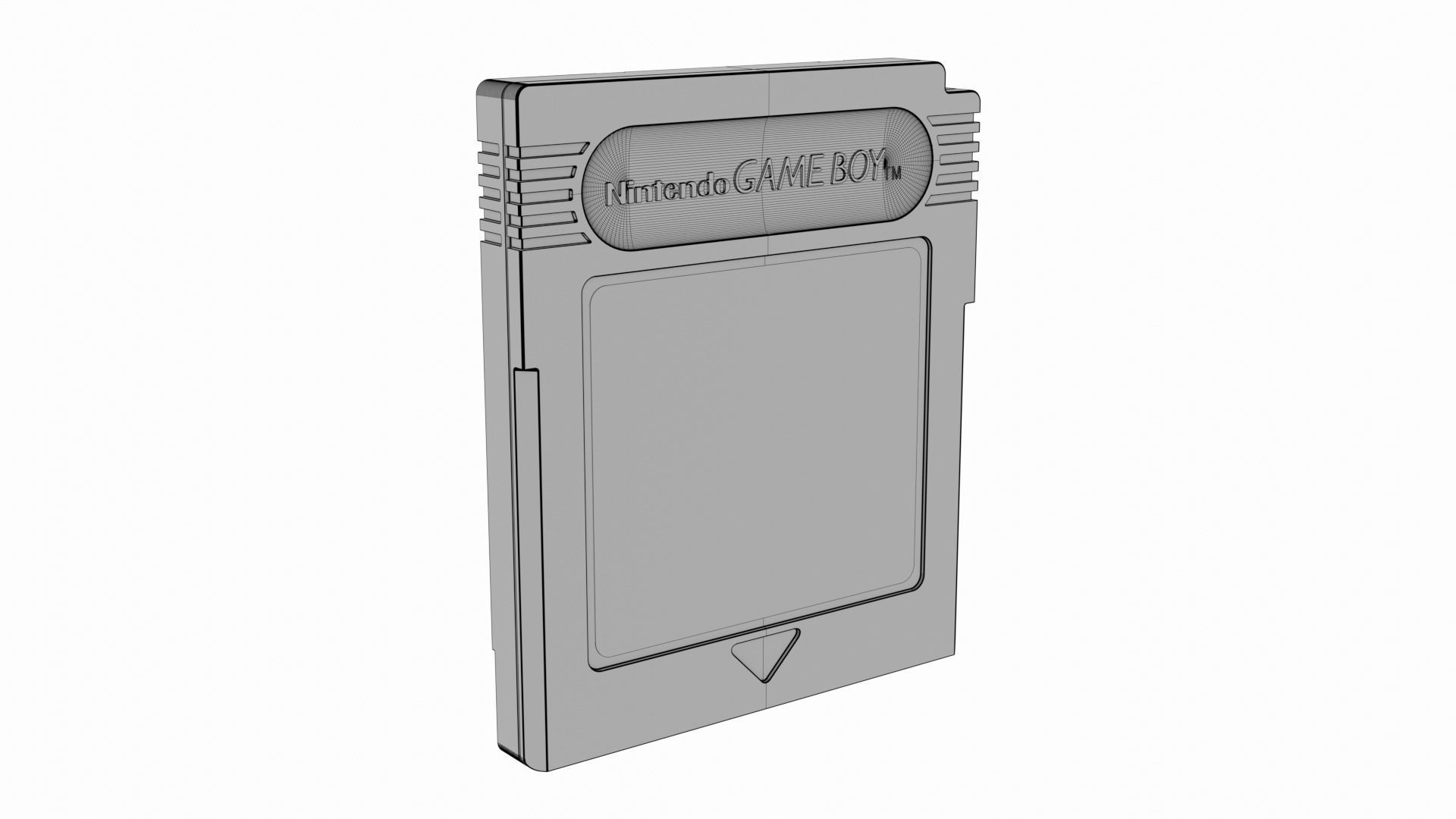 Cartridge Gameboy Color 3D model_3