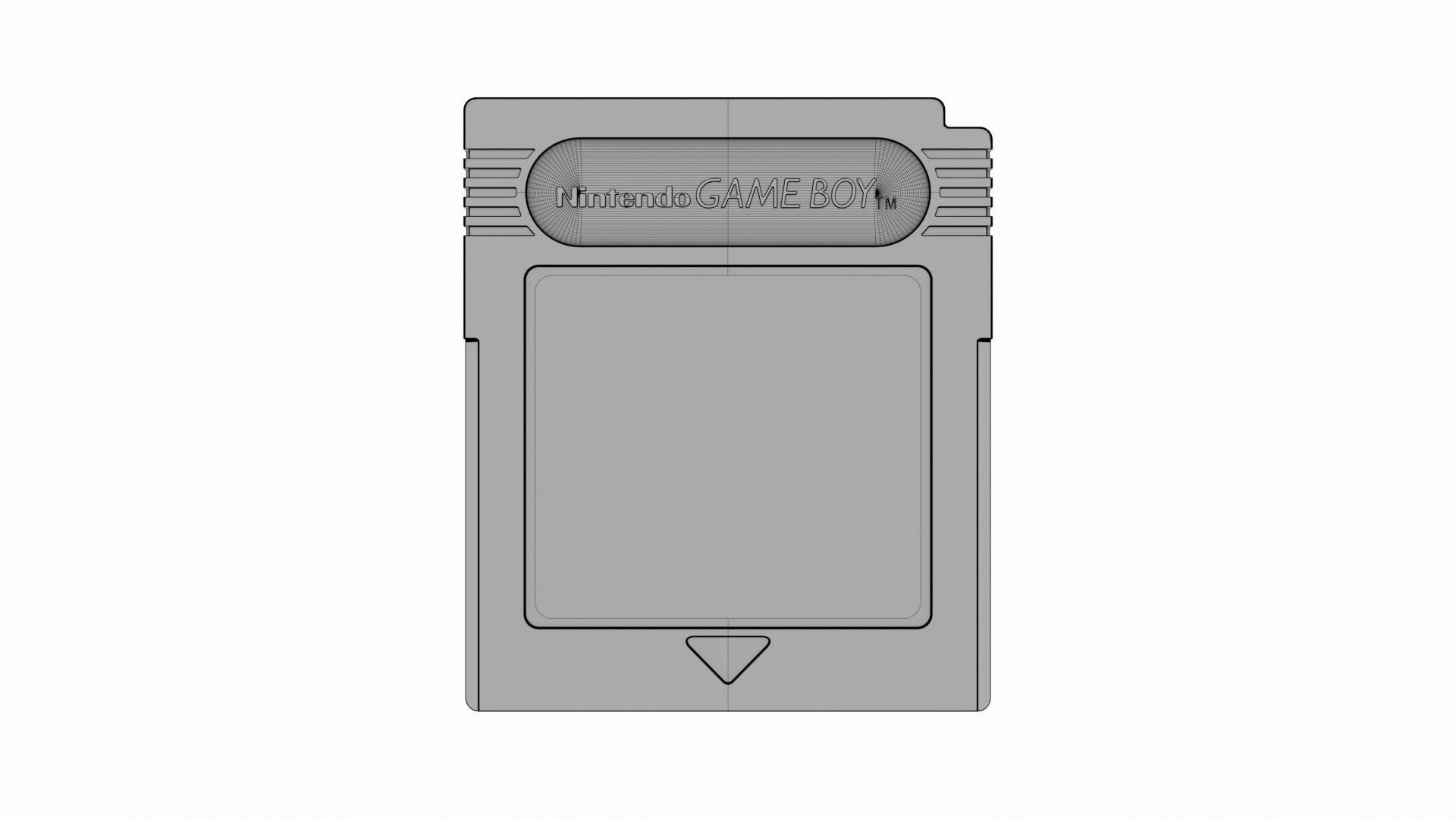 Cartridge Gameboy Color 3D model_6