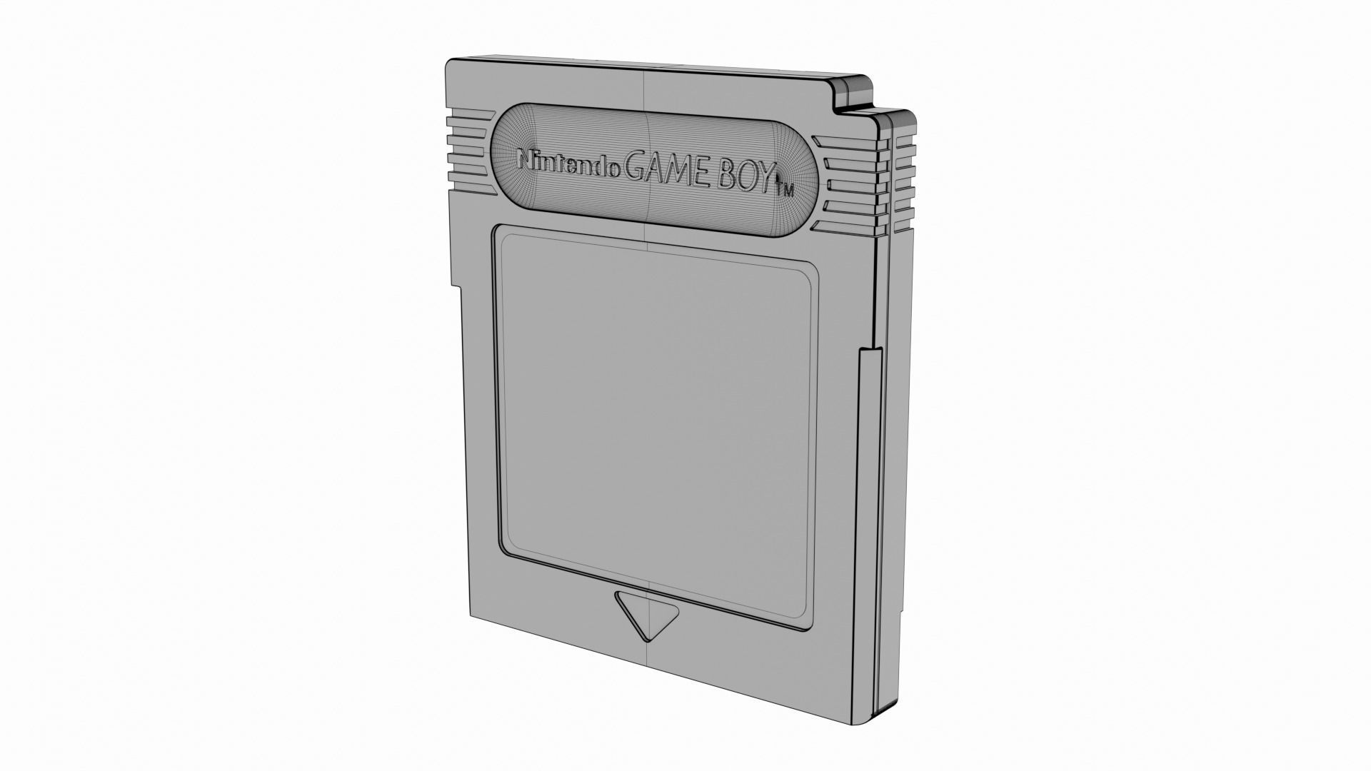 Cartridge Gameboy Color 3D model_9