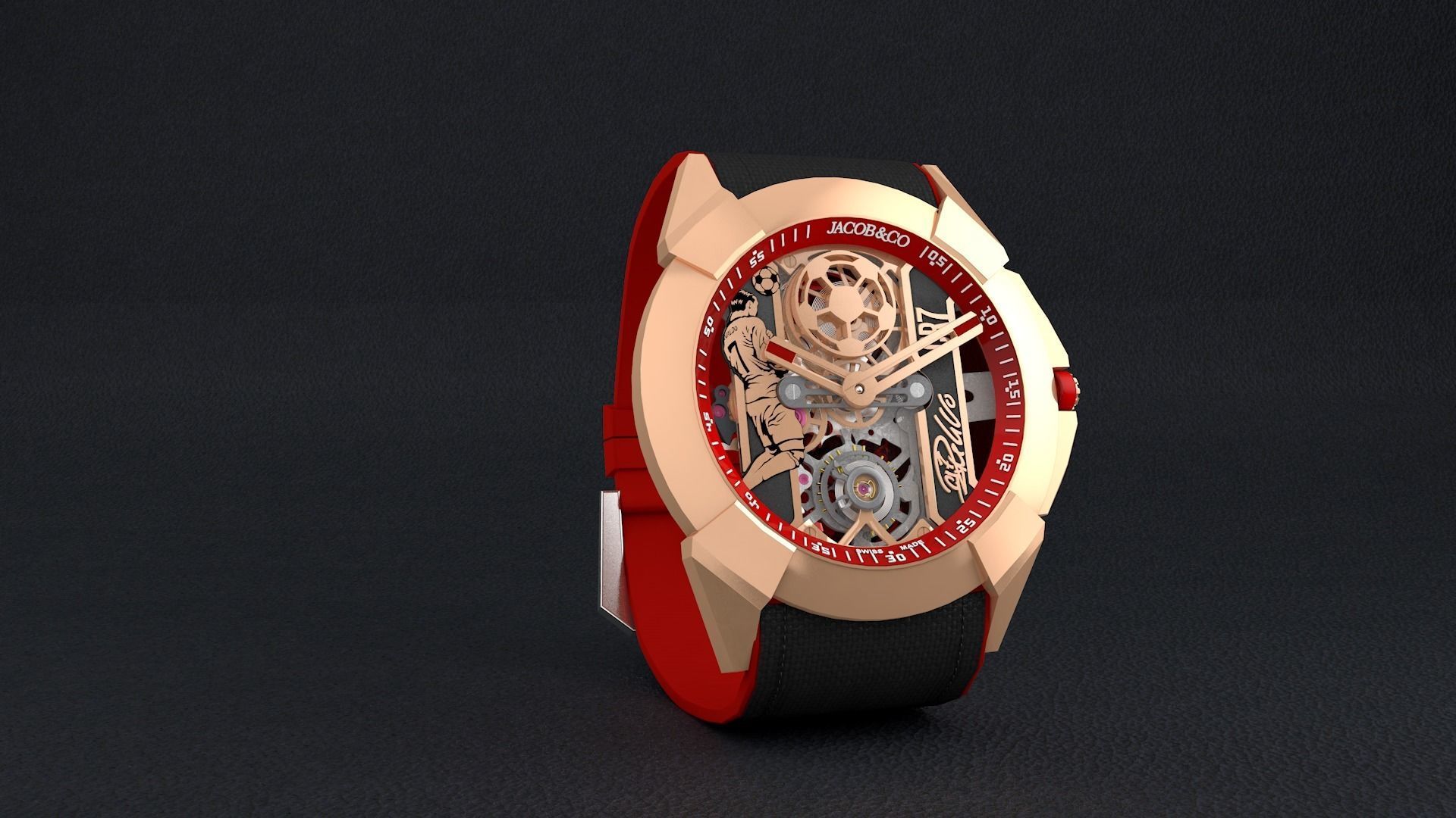 CR7 iconic watch The Jacob Co 3D model_18
