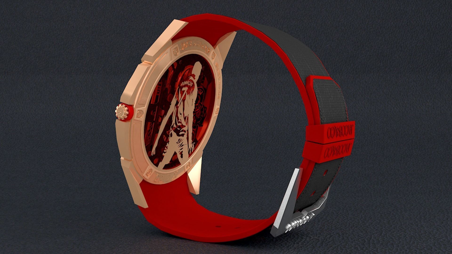 CR7 iconic watch The Jacob Co 3D model_6