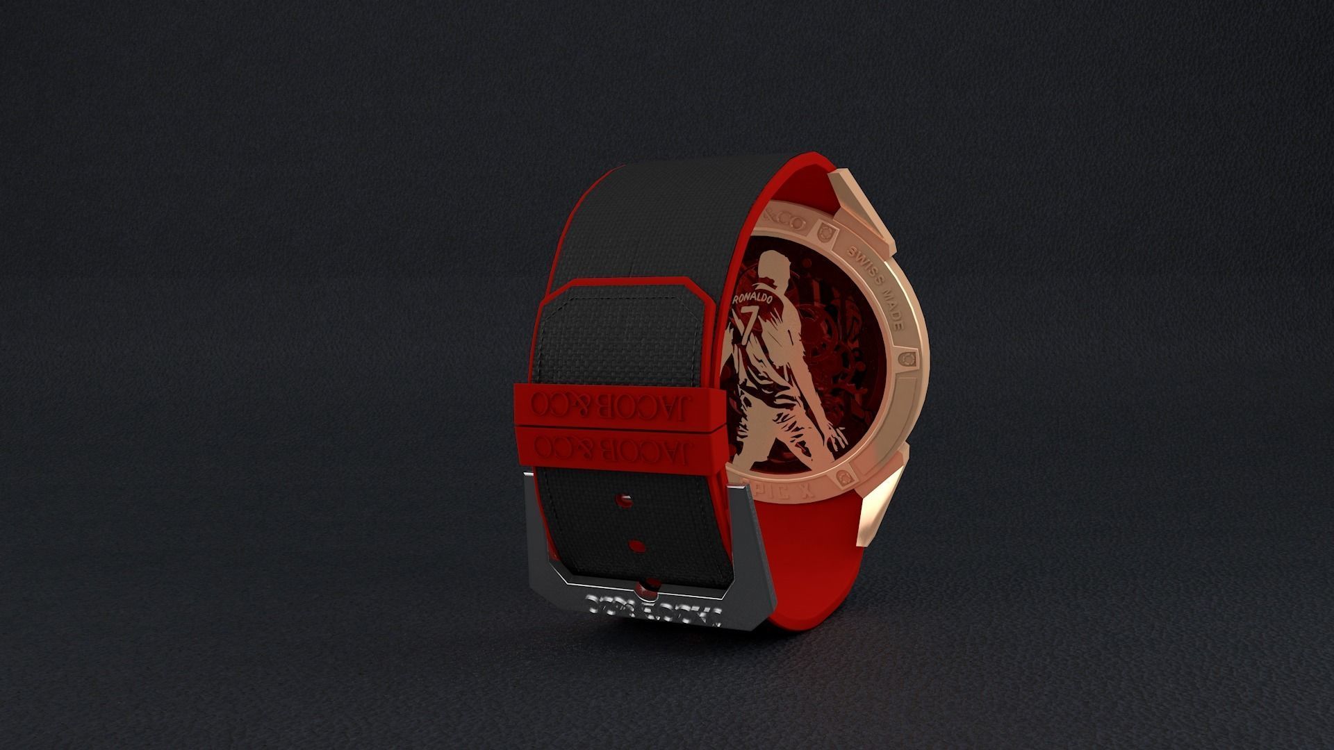 CR7 iconic watch The Jacob Co 3D model_15