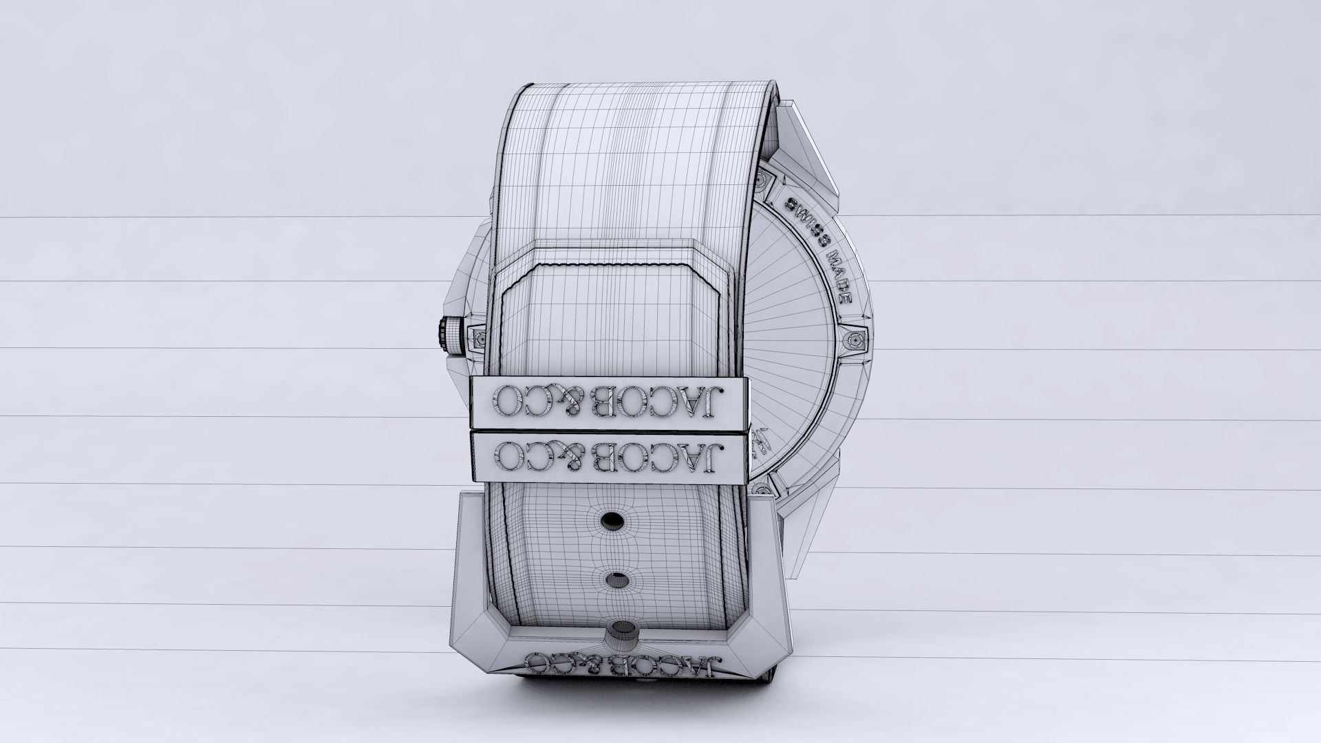 CR7 iconic watch The Jacob Co 3D model_42