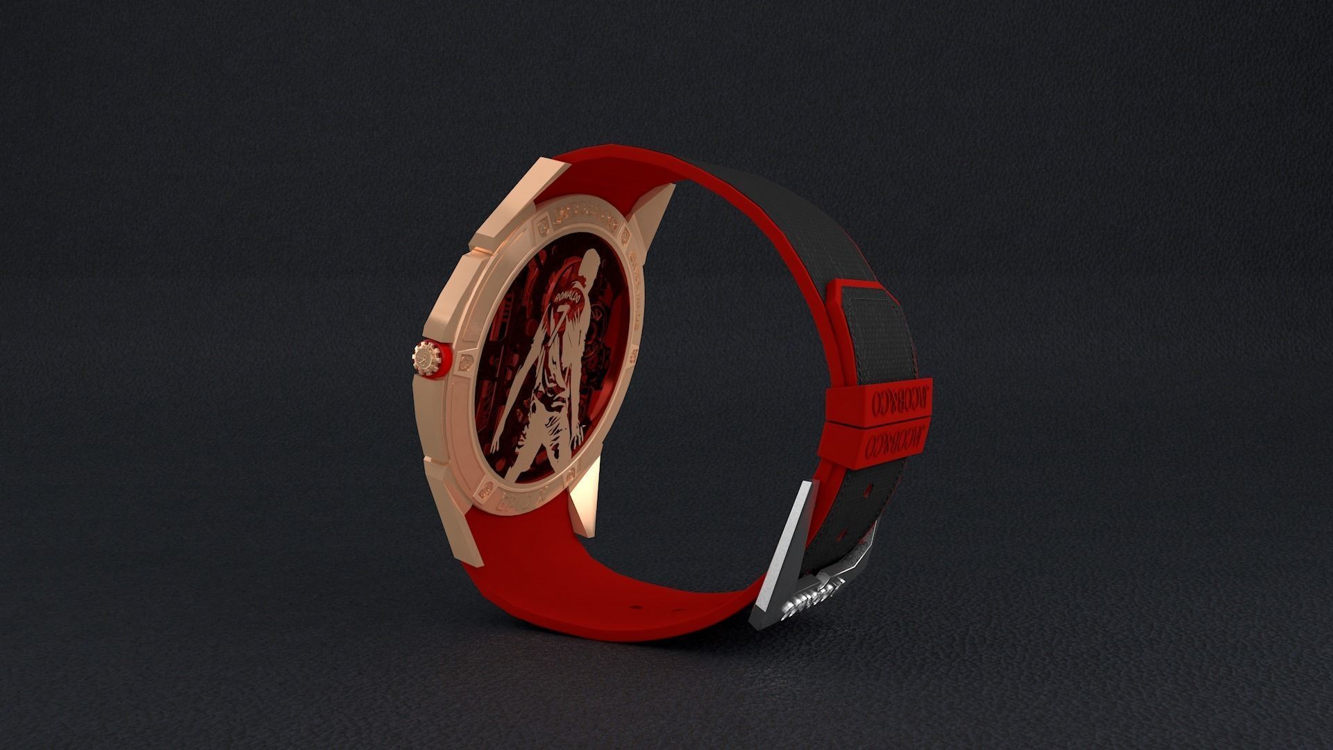 CR7 iconic watch The Jacob Co 3D model_11