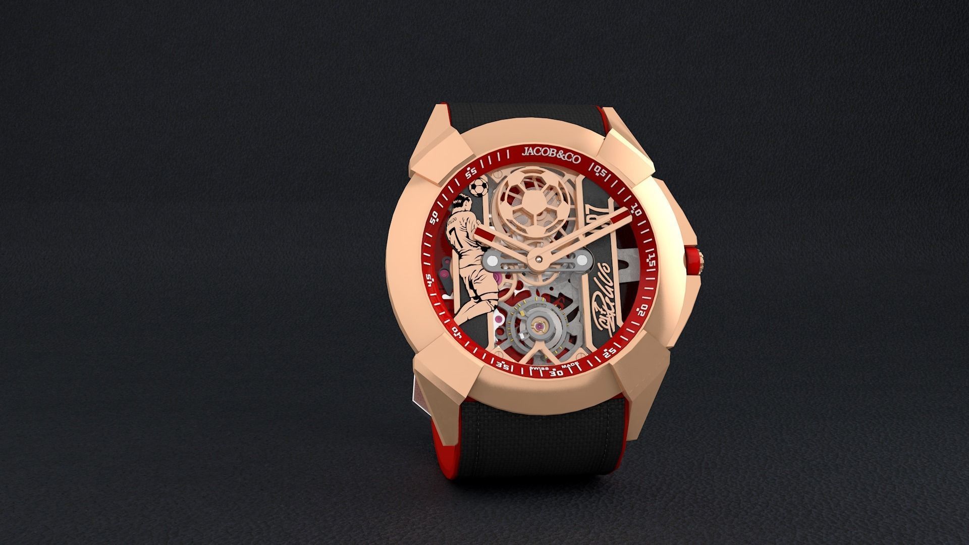 CR7 iconic watch The Jacob Co 3D model_14