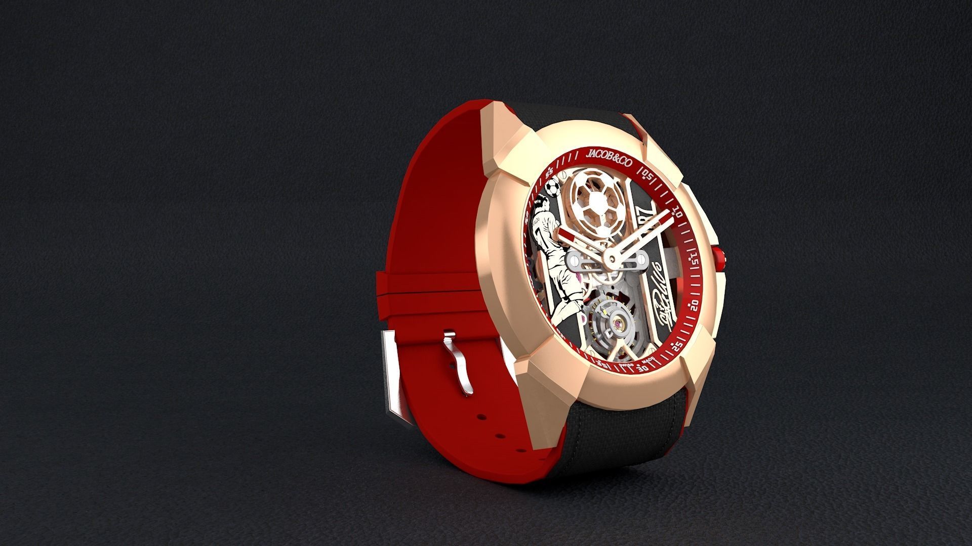 CR7 iconic watch The Jacob Co 3D model_24