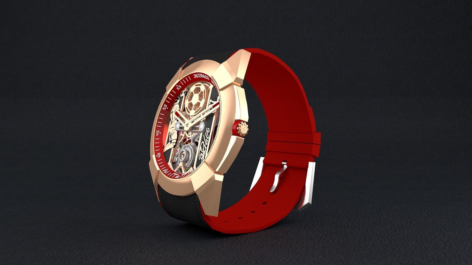 CR7 iconic watch The Jacob Co 3D model_17